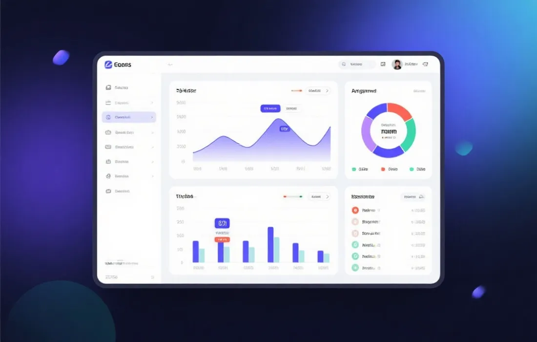 赛事数据看板示意图